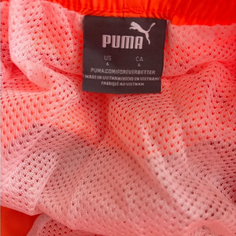 Puma Kids Orange swim shorts